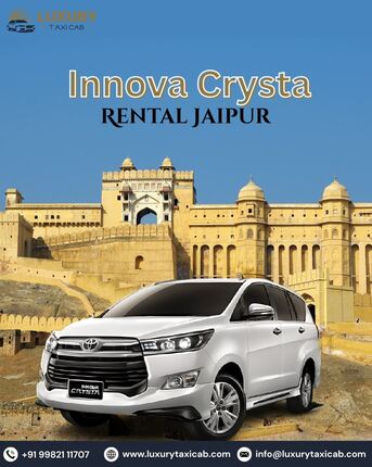 Jaipur, Travel, Hire Innova Crysta In Jaipur At Best Price | Luxury Taxi Cab