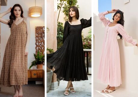 Mumbai, Clothing & Accessories, INR 4000,  Shop Premium Long Cotton Maxi Dresses For Women Collection