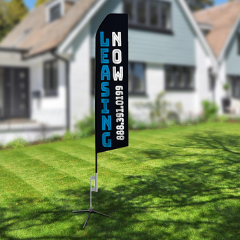 Los Angeles, Printing, Print These Econo Feather Flags From PrintMagic