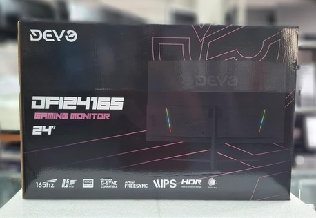 Manama, Computers, BHD 48,  DEVO Gaming 24" IPS LED Monitor Borderless (165Hz Refresh Rate HDR) Good Working Like New