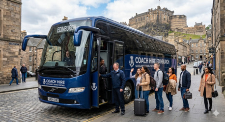 Edinburgh, Travel, Coach Hire Edinburgh For Comfortable And Reliable Group Travel