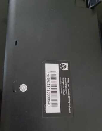 Umm Al Hassam, Electronics, BHD 12,  GAMING KEYBOARD (WIRED) PHILIPS SPK8601