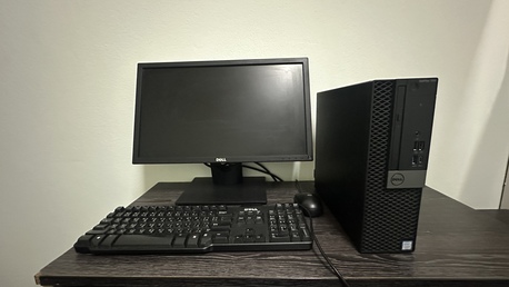 Dammam, Computers, SAR 850,  Dell Desktop CPU And 22&rdquo; Monitor  Intel I5  Processors 16gb Ram 512GB