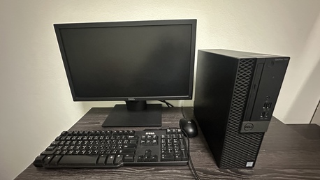 Dammam, Computers, SAR 850,  Dell Desktop CPU And 22&rdquo; Monitor  Intel I5  Processors 16gb Ram 512GB