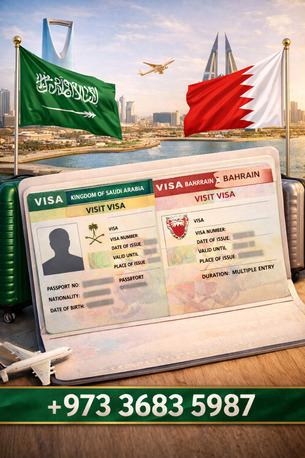 Duba, Travel, Tourist Visit Visa For Saudi Bahrain Dubai