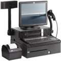 BHD 175,  POS System With Software + New Receipt Thermal Printer + New Cash Drawer Ready To Use