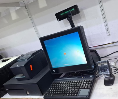 Manama, Computers, BHD 175,  POS System With Software + New Receipt Thermal Printer + New Cash Drawer Ready To Use