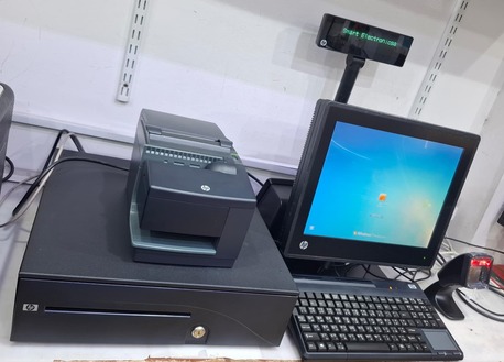 Manama, Computers, BHD 175,  POS System With Software + New Receipt Thermal Printer + New Cash Drawer Ready To Use
