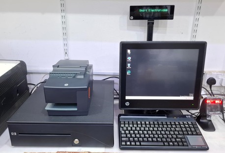Manama, Electronics, BHD 175,  POS System With Software + New Receipt Thermal Printer + New Cash Drawer Ready To Use