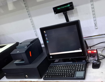 Manama, Electronics, BHD 175,  POS System With Software + New Receipt Thermal Printer + New Cash Drawer Ready To Use