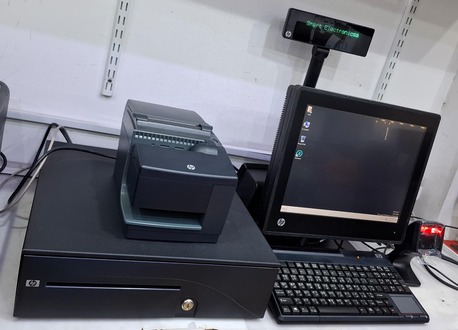 Manama, Electronics, BHD 175,  POS System With Software + New Receipt Thermal Printer + New Cash Drawer Ready To Use