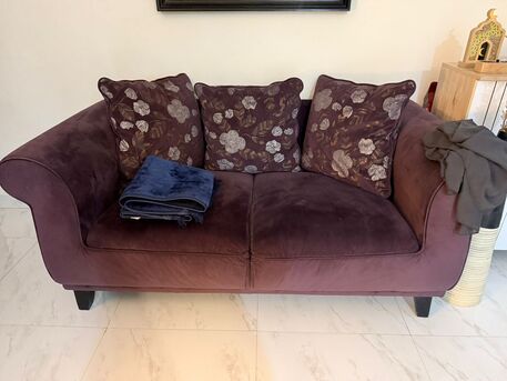 Riyadh, Furniture, SAR 1200,  Home Centre Sofa Set &ndash; 2 Seater X 2 (4 Seats Total) &ndash; Excellent Condition &ndash; SAR 1200 Sligh