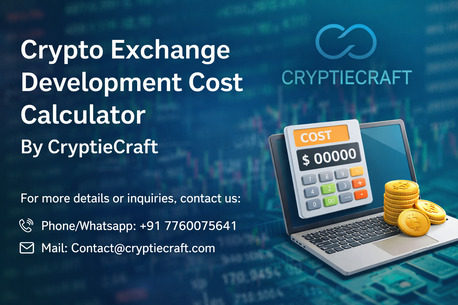 Bangalore, Software, Calculate The Cost To Build A Crypto Exchange Platform With Cryptiecraft