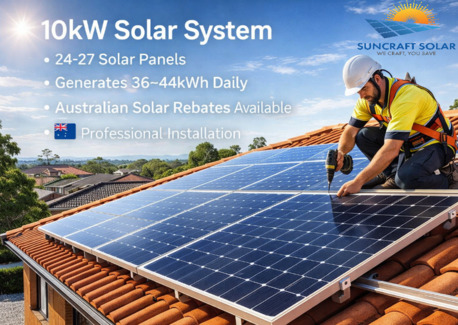 Sydney, Electrical & Plumbing, Install A 10kW Solar System For High Energy Homes