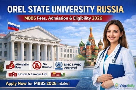 Lucknow, Education, Orel State University Russia &ndash; MBBS Fees, Admission & Eligibility 2026
