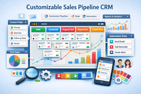 Mumbai, Computer, Walkins CRM &ndash; Customizable Sales Pipeline CRM For Smarter Sales Processes