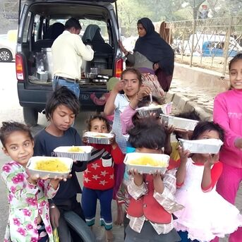 Jaipur, Business Partners, Orphanage Food Donation