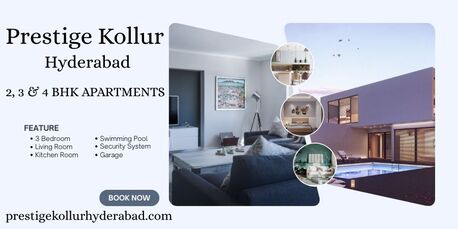 Hyderabad, Real Estate For Sale, Premium Living Where The Project Offers 2 BHK, 3 BHK & 4 BHK Luxury Apartments