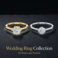 USD 329,  Round Brilliant Cut Engagement Ring