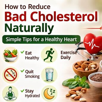 Haryana, Health & Beauty Items, INR 660,  How To Reduce Bad Cholesterol Naturally: Simple Tips For A Healthy Heart