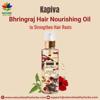 New York, Health & Beauty Items, USD 111,  Kapiva Bhringraj Hair Nourishing Oil To Strengthen Hair Roots