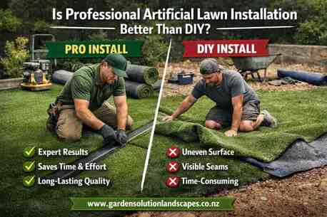 Auckland, Farm/Garden, Is Professional Artificial Lawn Installation Better Than DIY?