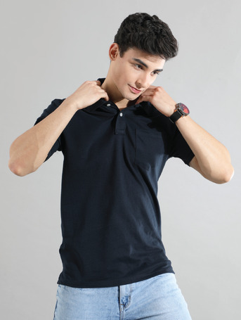 Bangalore, Wholesale Products, Unisex Solid Pocket Polo T-Shirt | Premium Cotton Knit