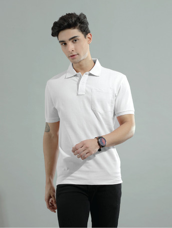 Bangalore, Wholesale Products, Unisex Solid Pocket Polo T-Shirt | Premium Cotton Knit