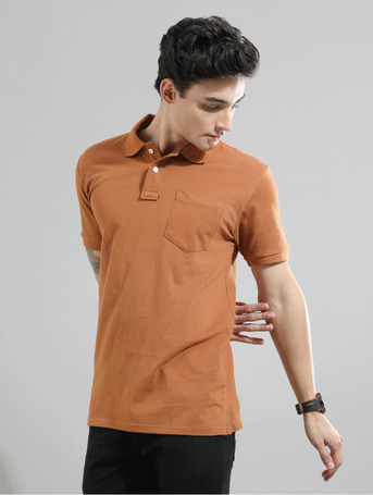 Bangalore, Wholesale Products, Unisex Solid Pocket Polo T-Shirt | Premium Cotton Knit