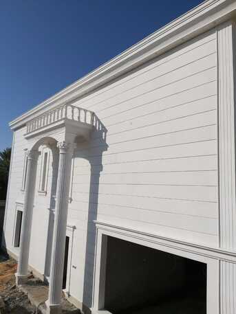 Sakaka, Construction, أعمال بناء خارجية من الحجر