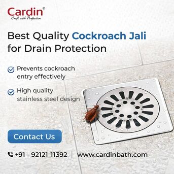 New Delhi, Electrical & Plumbing, Best Quality Cockroach Jali For Drain Protection