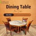 Buy Solid Wood Dining Table Designs For Modern Homes Online