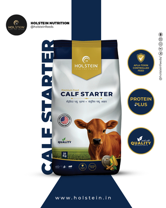 Punjab, Food, INR 1355,  Holstein - Calf Start Feed 25kg, Feed Pellets For Cow Calves