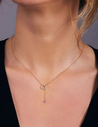 London, Jewelry, GBP 500,  Best Circle Of Life Pendant Lab-Grown Diamond Necklace.