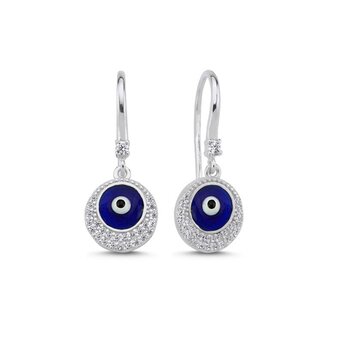 Sydney, Jewelry, AUD 85,  Stylish Evil Eye Earrings For Festive Wear - Zehrai