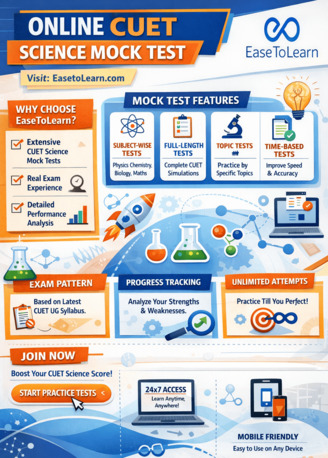 Mumbai, Education, Practice Smart With The Best Online CUET Science Mock Test &ndash; EaseToLearn