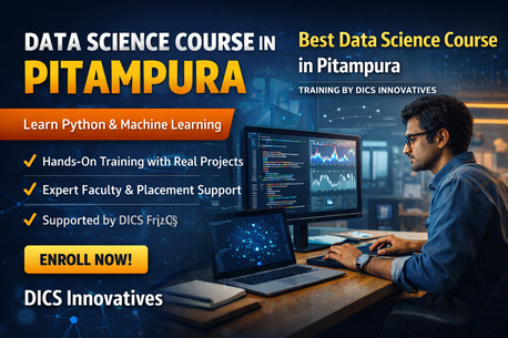 New Delhi, Lessons Offered, Top Data Science Course In Pitampura | DICS Innovatives