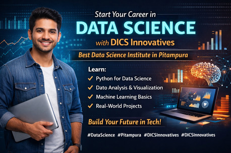 New Delhi, Lessons Offered, Top Data Science Course In Pitampura | DICS Innovatives