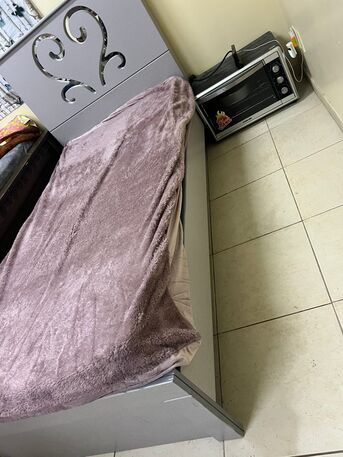 Akrabia, Furniture, SAR 220,  Urgent Sale Single Bed With Matters In Good Condition Size:(2.1 Meter Long ) X (1.1 Meter)
