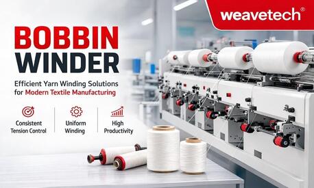 Ahmedabad, Machinery, Best Bobbin Winder Machine By Weavetech India
