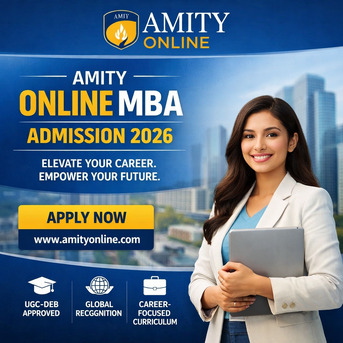 Mumbai, Education, Amity Online MBA Admission 2026 | Eligibility, Fees & Apply Now