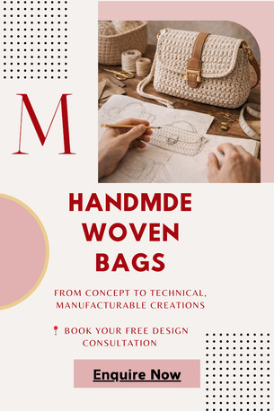 New York, Business, Custom Handmade Woven Bags &ndash; Unique Bag Designs