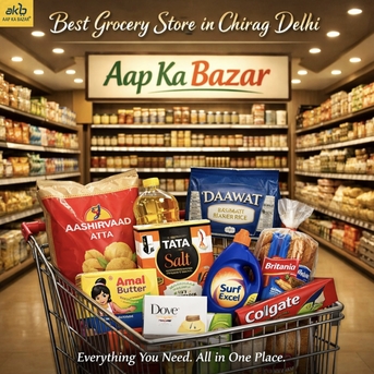 New Delhi, Household, Best Grocery Store In Chirag Delhi For Daily Essentials