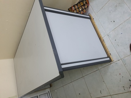 Manama, Free Items, BHD 10,  Big Office Table Laminated Gray. Size: 180cm Length X 90cm Width (Dismantable)