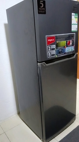 Jubail, Appliances, SAR 1000,  Impex No Frost Double Door Refrigerator