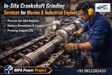 Gurgaon, Automotive, In-Situ Crankshaft Grinding Services For Marine And Industrial Engines