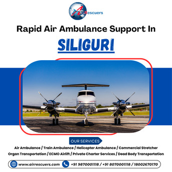 Lucknow, Health, Rapid Air Ambulance Support In Siliguri