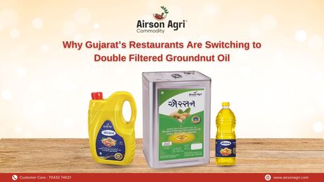 Ahmedabad, Food, Airson Agri &ndash; Double Filtered Groundnut Oil Manufacturer & 15 LTR Supplier In Gujarat