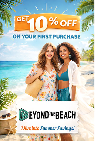 Dubai, Clothing & Accessories, Get 10% Off On Your First Purchase With Beyond The Beach Coupon Code