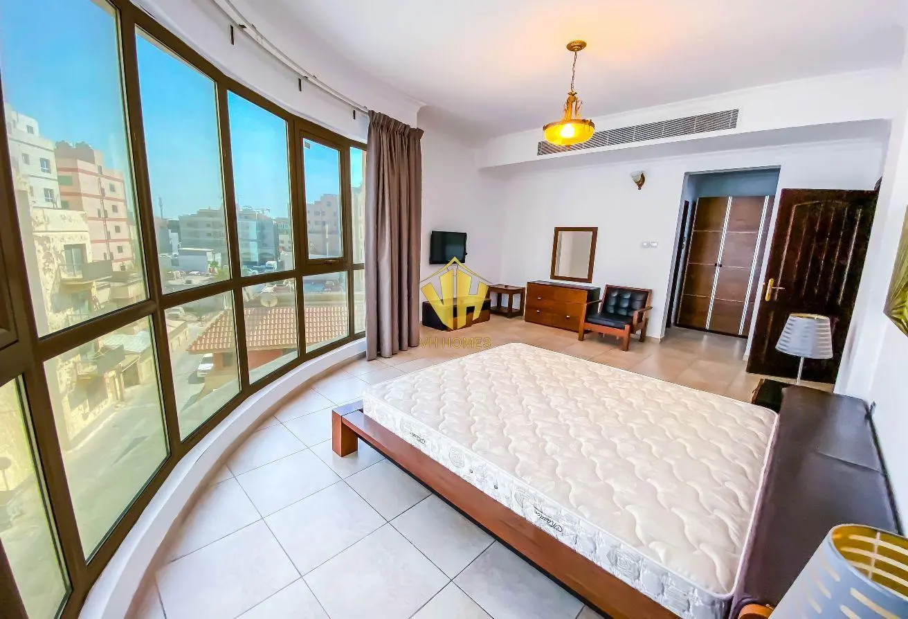 Adliya, Apartments/Houses, BHD 350/month,  2 BR,  █ ⭐ Family Building, Fully Furnished, Balcony, Swimming Pool, Gym, Parking - Antony